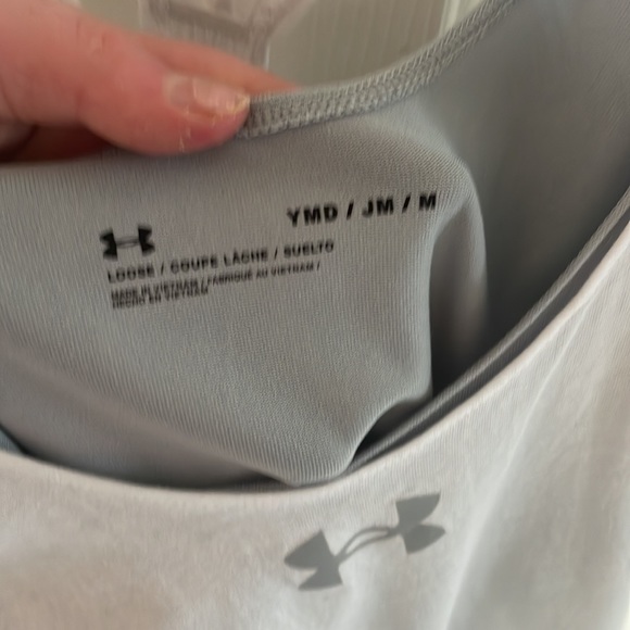 Addidas white/grey tank top - Picture 3 of 3